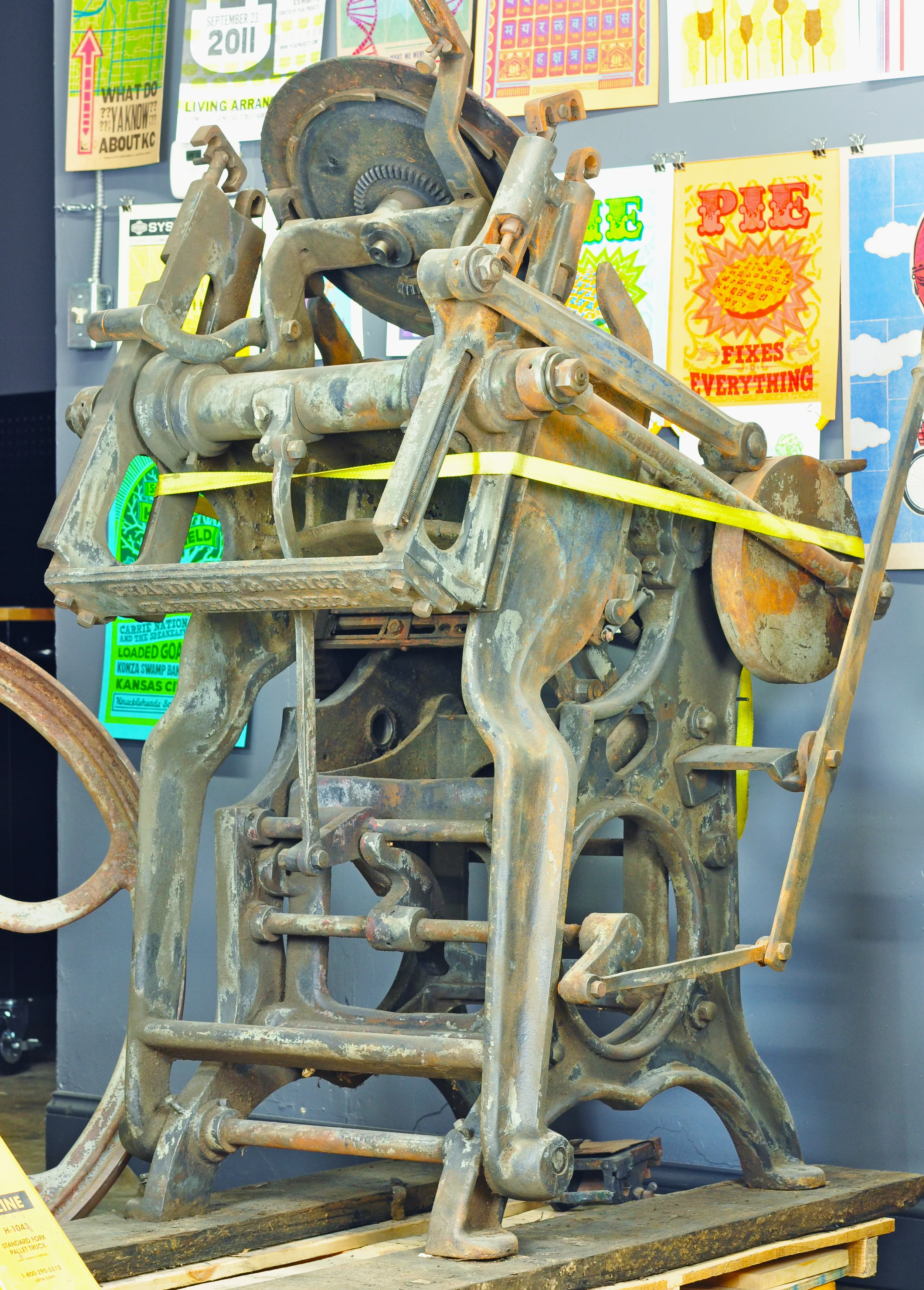 CASH : CHANDLER & PRICE PLATEN PRESS