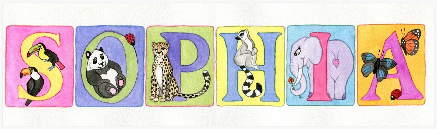 Custom Name Painting