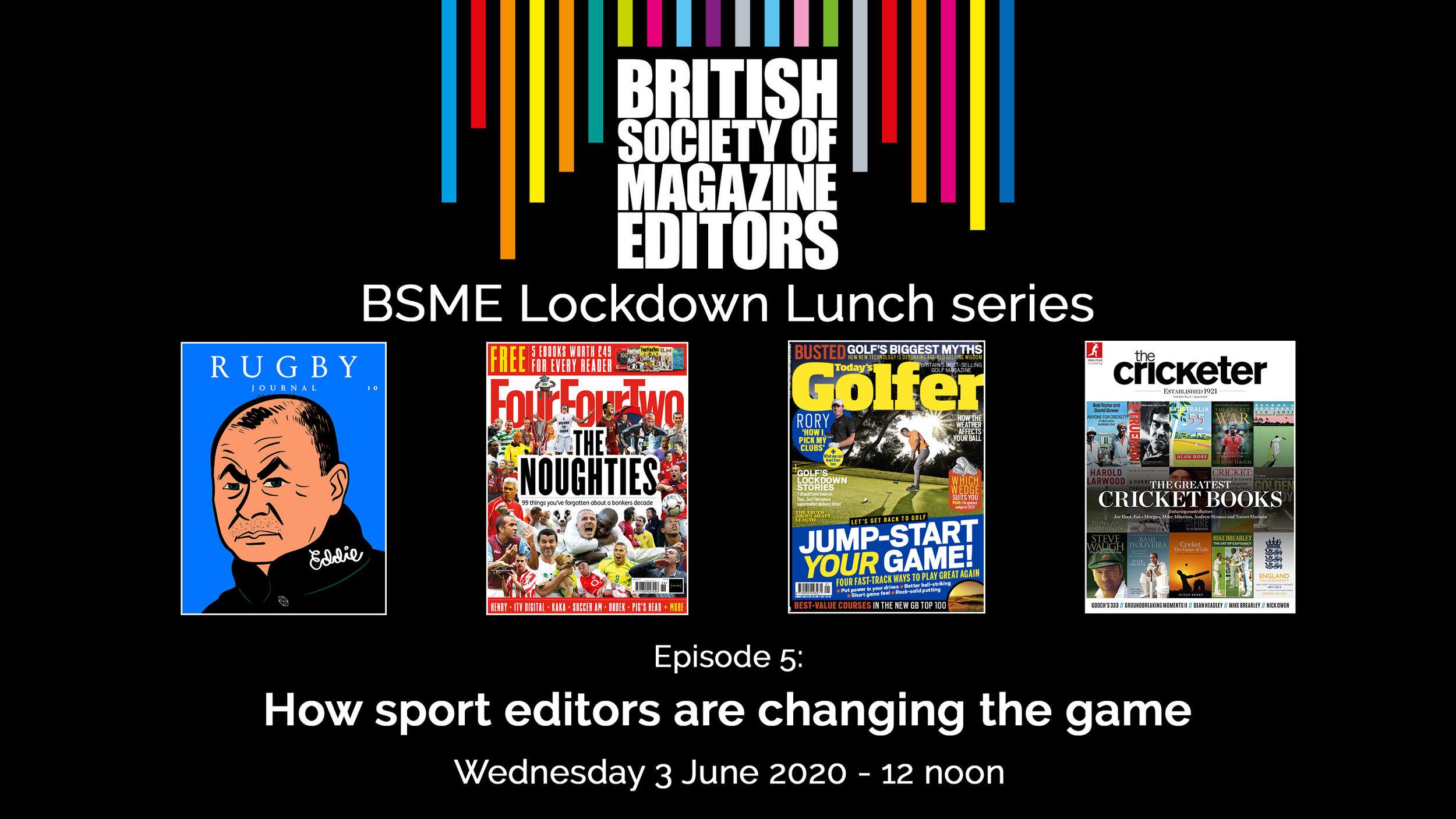 BSME Lockdown Lunch 5: How sport editors are changing the game