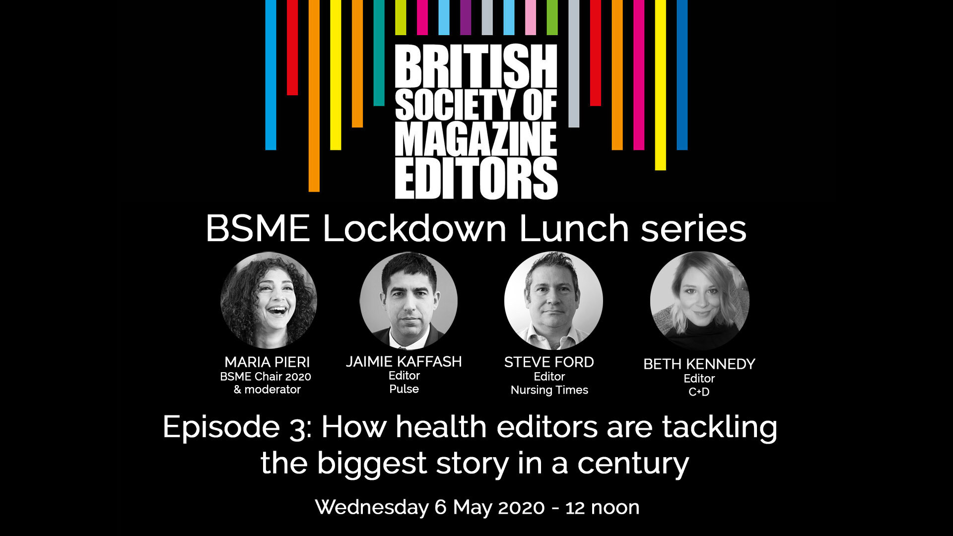 Lockdown Lunch Episode 3: How health editors are tackling the biggest story in a century