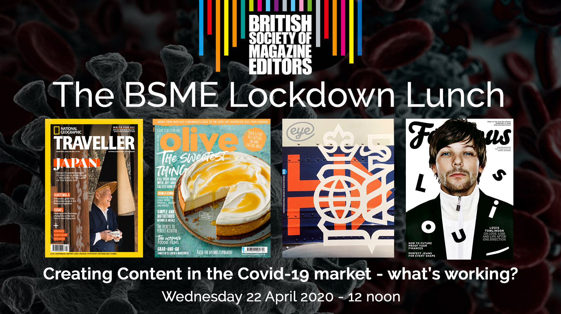 Lockdown Lunch Episode 2: Creating Content in the Covid-19 market - what's working?