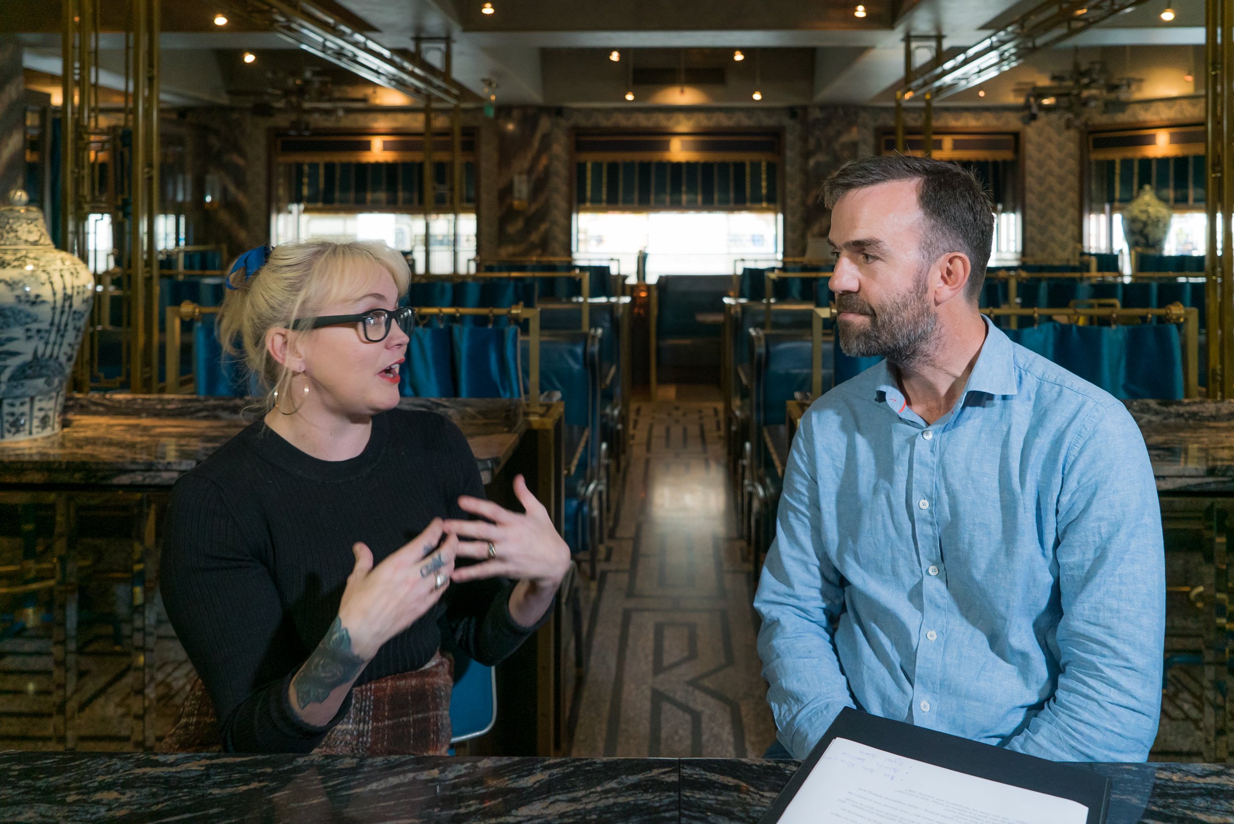 Tim Pollard in conversation with Terri White
