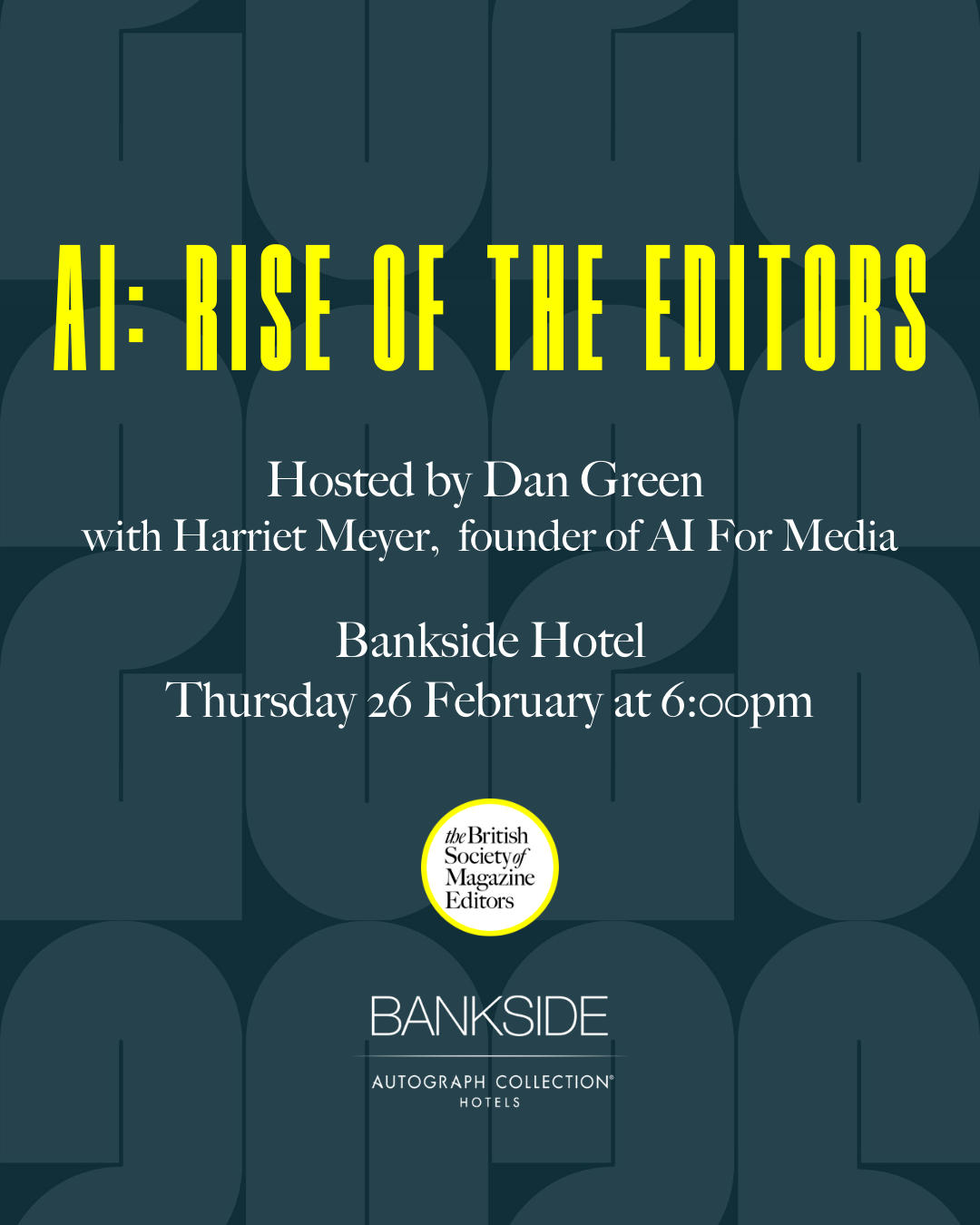 AI: Rise of the Editors invitation