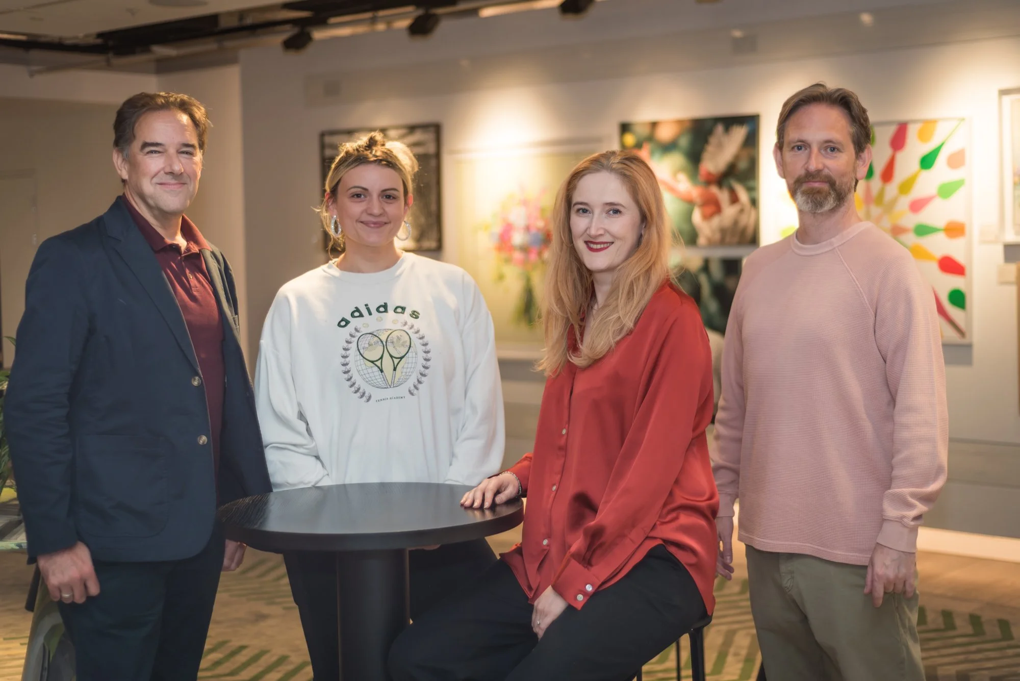 L-R Bryan Glick, Lucy Morgan, Tess Colley, Rory Boland
