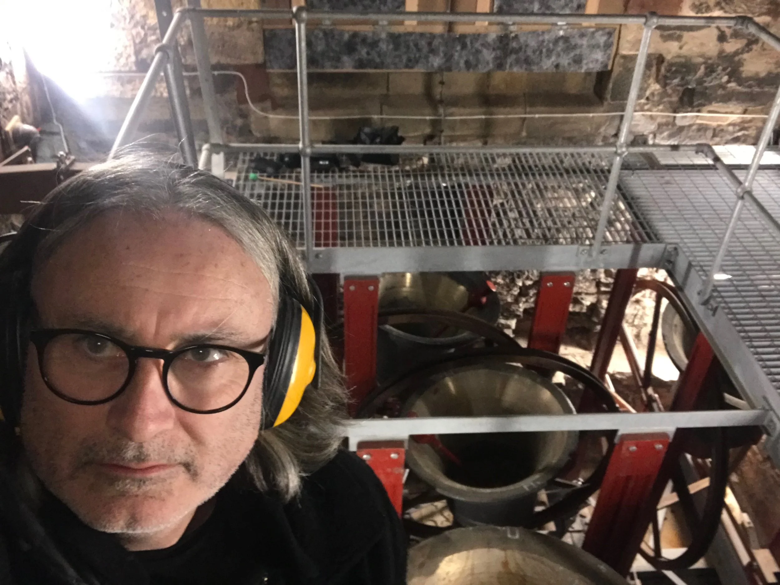 Colin with ear-defenders St Peters Ruthin.jpeg