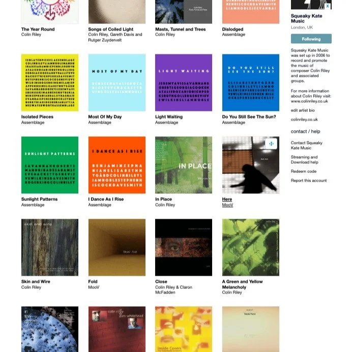 It's Bandcamp Friday!

14 albums and 2 EPs. 
Do dip in and have a listen.

https://squeakykate.bandcamp.com/music
See my Linktree

#composersedition 
#musicpatron 
#squeakykate
#3-more-albums-being-released-soon