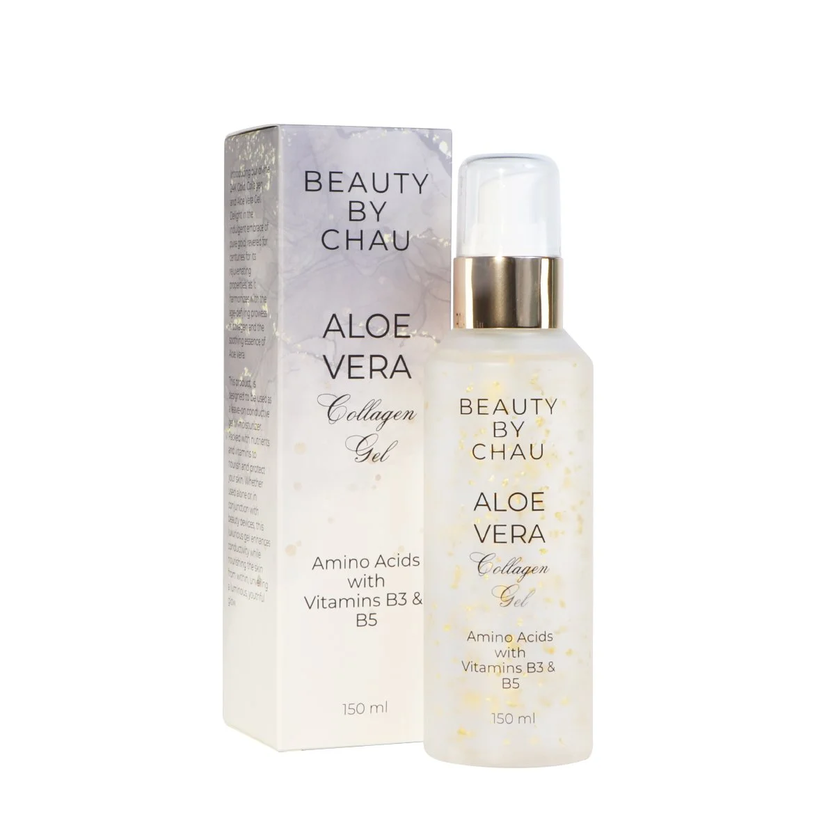 Aloe Vera Collagen Gel with 24K Gold  BEAUTY BY CHAU