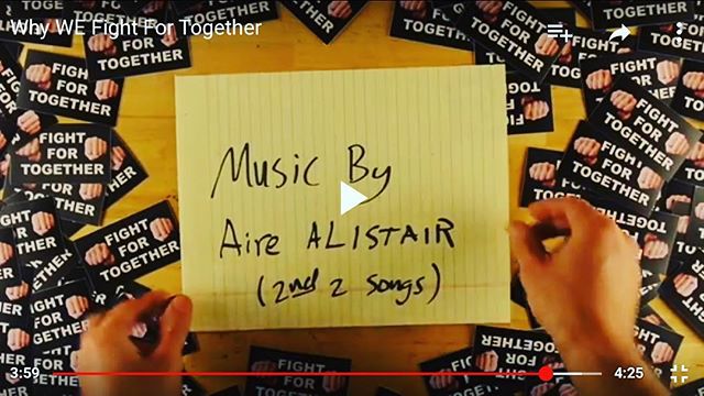 A special &quot;shout out&quot; to our friends at @fightfortogether good people and they just showcases a couple songs on the newest VLOG