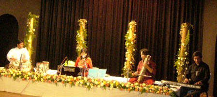 The musicians and Swati presenting a thrilling concert.JPG