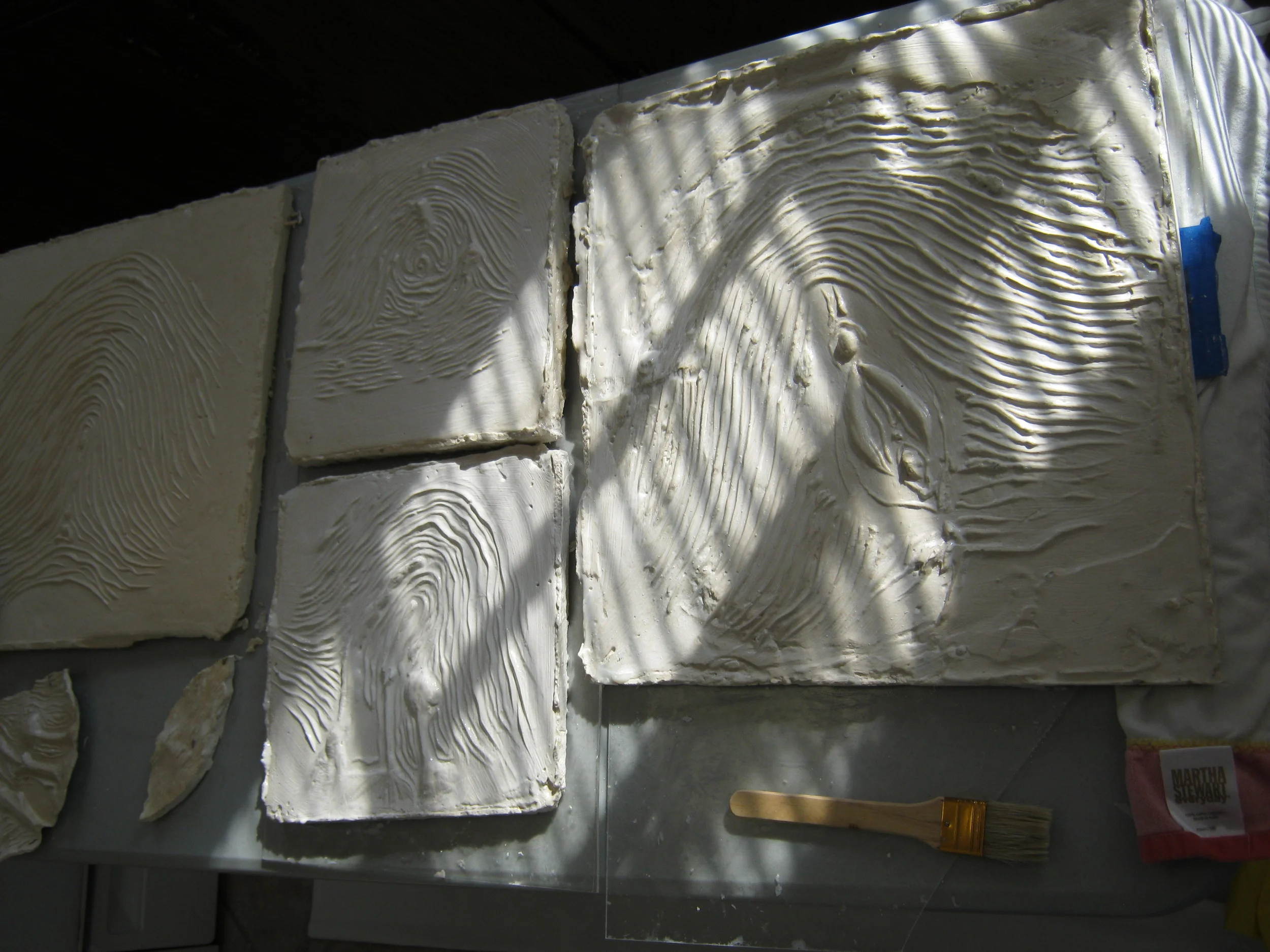 Cheater (work in progress-plaster molds)