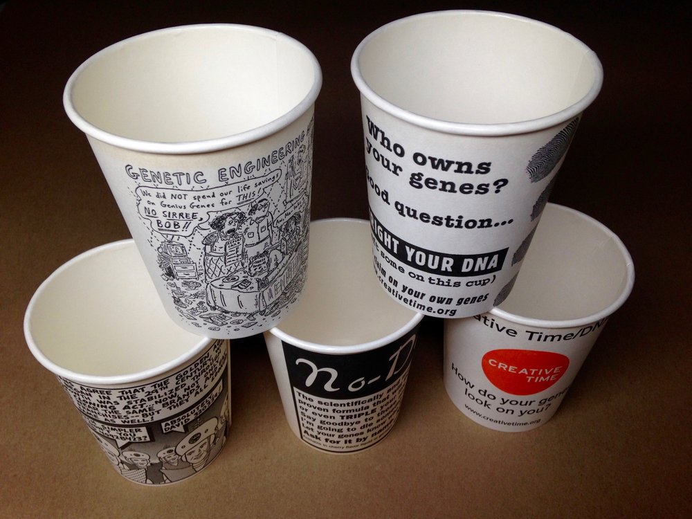 DNAids cups by Creative Time