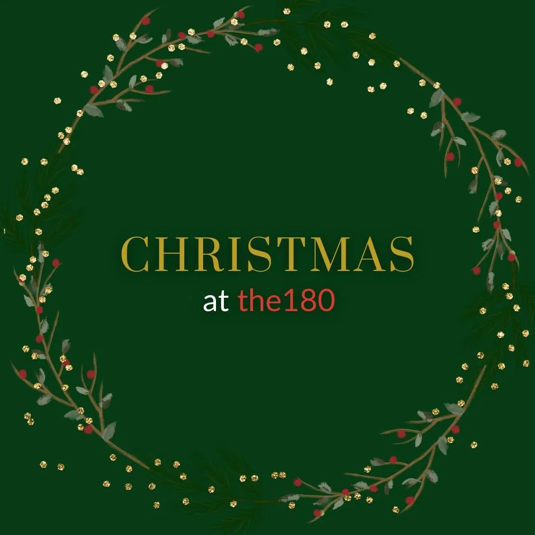 Who are you inviting to Christmas?

This Christmas the180 is hosting three gatherings on the Sunday before Christmas and one gathering on Christmas Eve. 

Our teams are working hard to make room to welcome friends, family, neighbours and co-workers, 