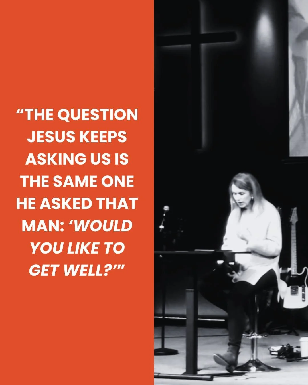 This Sunday, Bethany helped us look at this question: What if prayer isn&rsquo;t about seeking good advice, but about becoming whole? Together we looked at the story of Jesus and a sick man in John 5 and how we can call on Jesus as Wonderful Counselo