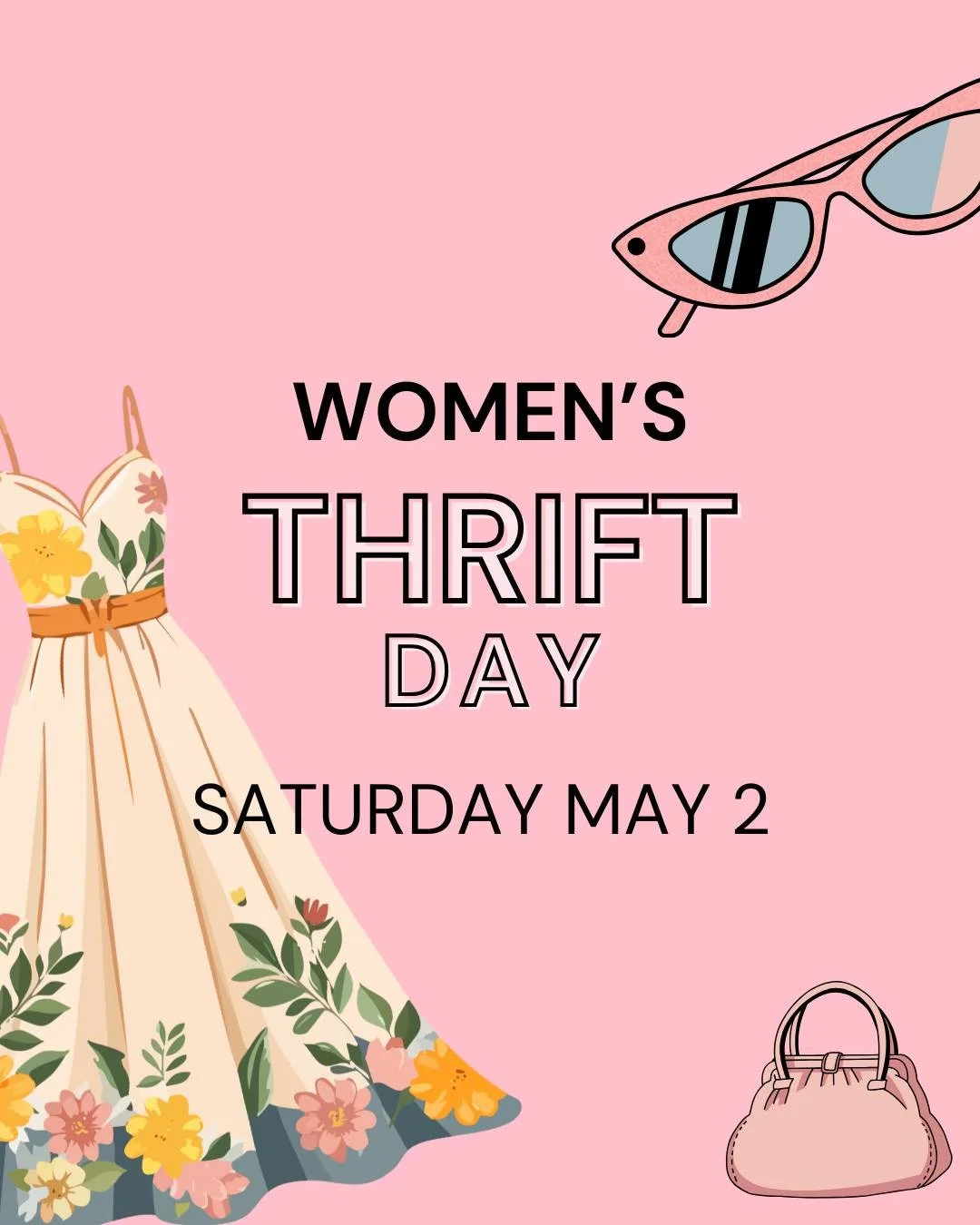 We are excited to be planning another Women's Thrift Day in support of three local women&rsquo;s shelters.

Can you help?
Bring your donations of clean, gently used women's and children's clothing items from the list to the warehouse on Sundays. Note