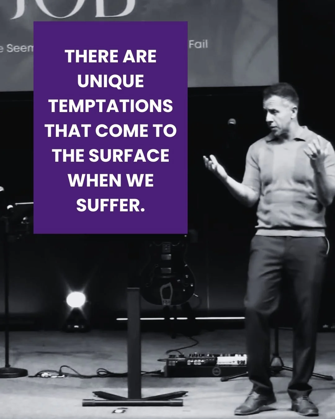 In the Book of Job, we see how quickly pain can distort what we believe about God, ourselves and how life really works.

This Sunday, Pastor Dom helped us break down some of the lies we can begin to believe: that God doesn&rsquo;t care, or that we&rs