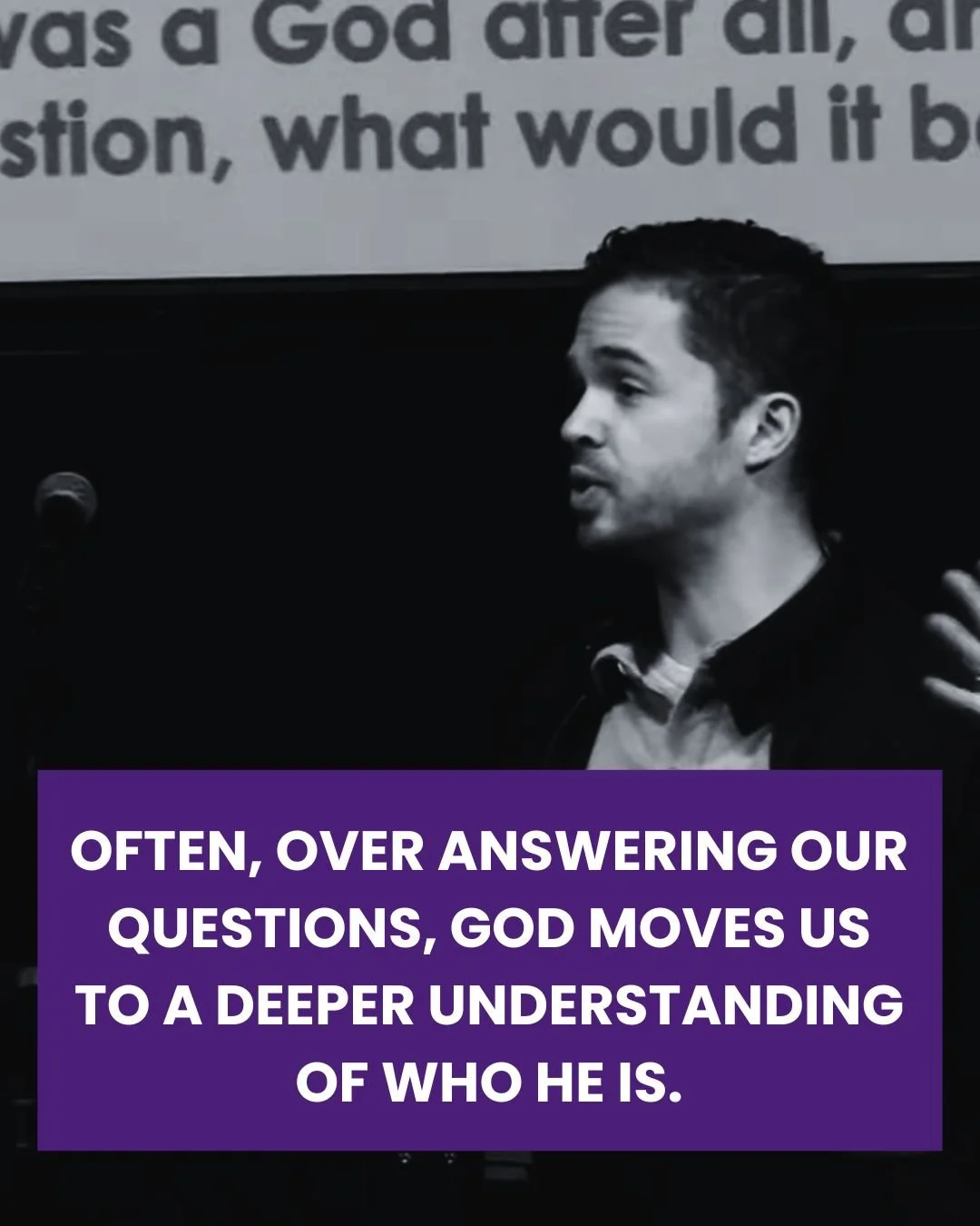 In moments of pain and suffering, we long for answers. But what if God is doing something deeper than just answering our questions?

This past Sunday, Pastor Michael wrapped up our series in the Book of Job by exploring how doesn&rsquo;t always expla