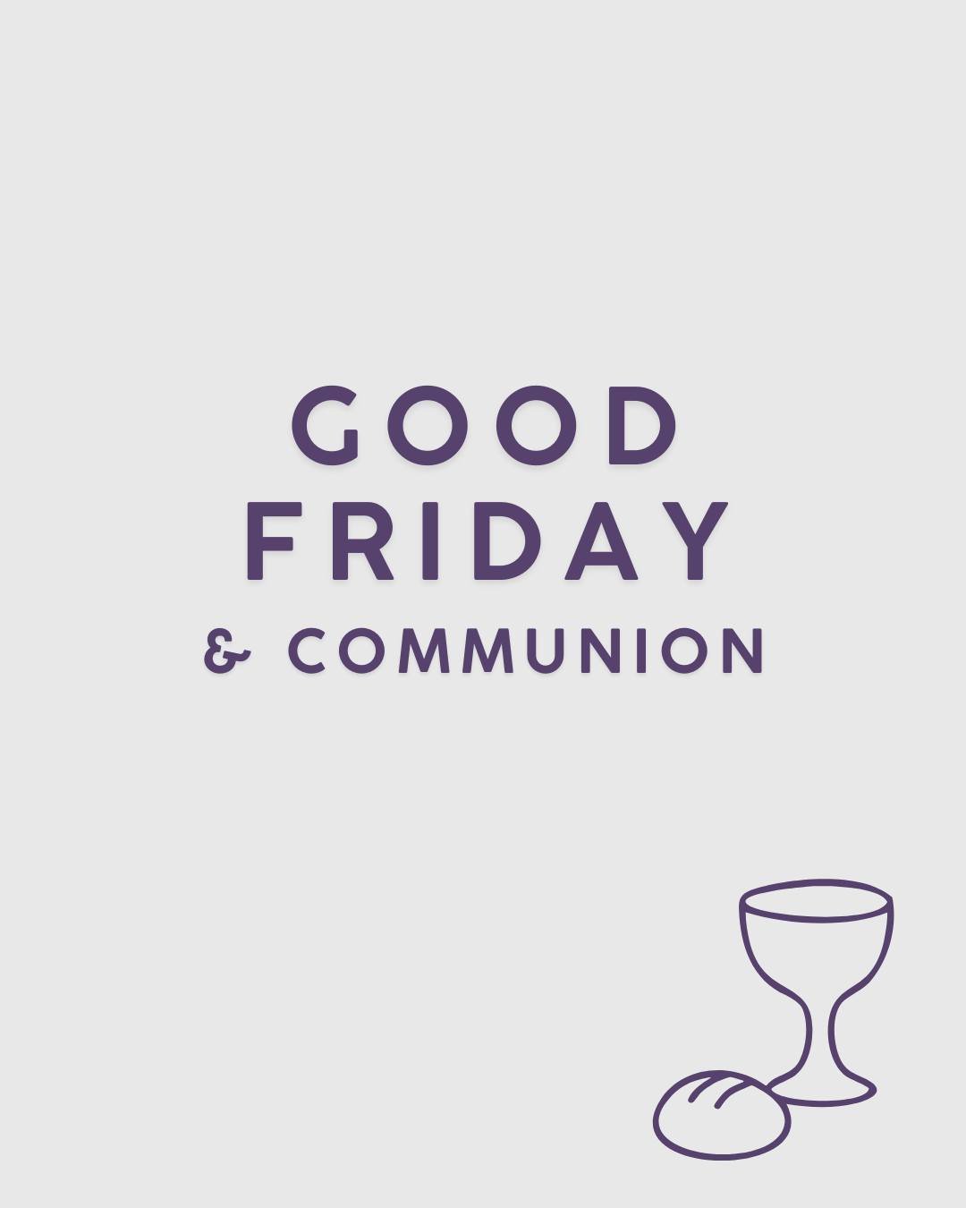 Good Friday is a sacred moment &mdash; a time to slow down, reflect, and remember the depth of Jesus&rsquo; love for us. Before the celebration of Easter, we pause together to sit in the story of the cross: suffering, sacrifice, love and hope. 

You&