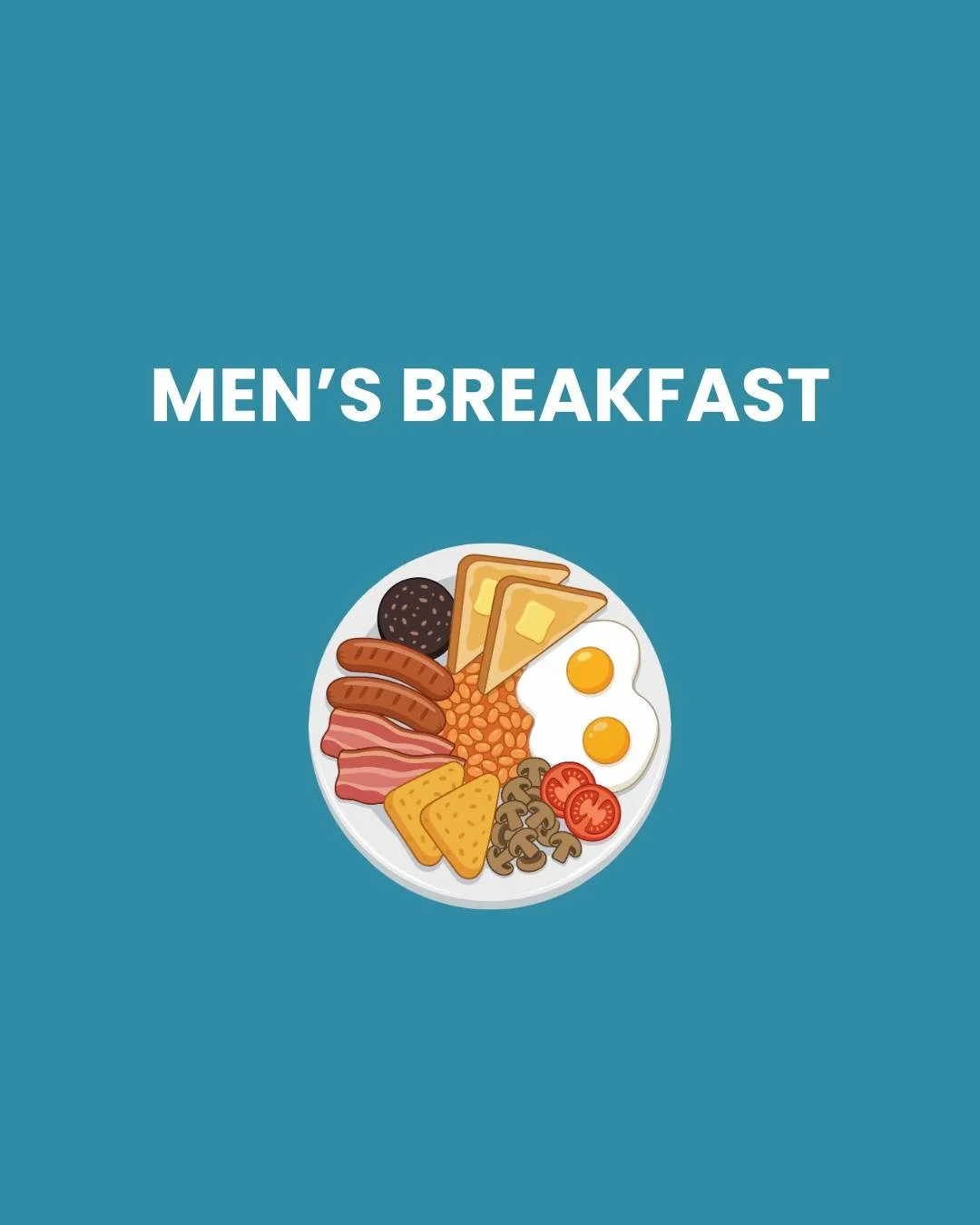 Men are invited to breakfast at the warehouse on Saturday April 25. This will be an easy event to invite a friend to and fun way to connect with other guys in our community!

The morning will include a hot and cold breakfast buffet served with coffee