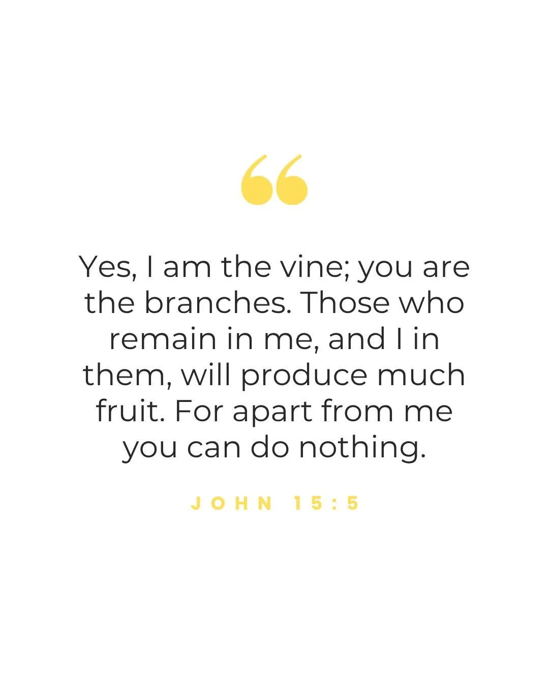 The resurrection wasn&rsquo;t just a moment, it was an invitation.

Jesus came back to invite us into a life connected to Him.

To learn.
To grow.
To become branches that bear fruit.

What might it look like for you to truly remain in Him today?

(Ve
