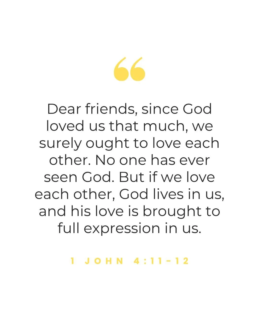 The resurrection changes how we live.
If God&rsquo;s love is in us, it will be seen in how we love others.

Where is His love showing through you today?

(Verses like these are shared every week in our eBulletin. To stay up-to-date and connected into