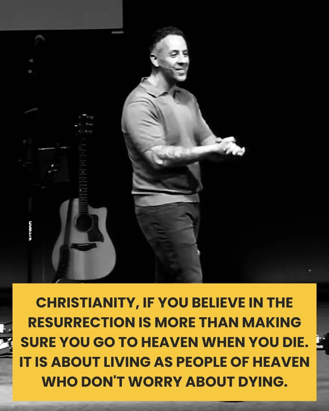 This is what Jesus was preparing His disciples for. Not just what comes after, but how to live now. 

As He lifts His hands to bless them, He reminds them they&rsquo;re not stepping into the unknown empty-handed. He prepared them, and He prepares us,