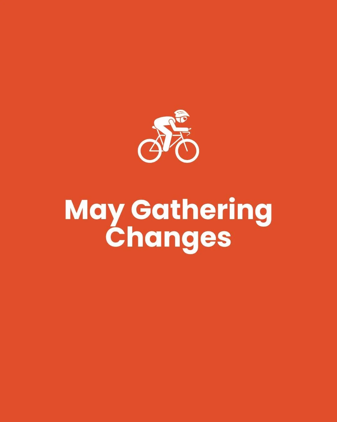 We love our city!

In collaboration with Espoir Laval and bike races that will take place in our neighbourhood in May, gatherings will be moved to Saturday on May 16 and May 23, at 6 PM and 8 PM. 

(There will not be Sunday gatherings on those weeken