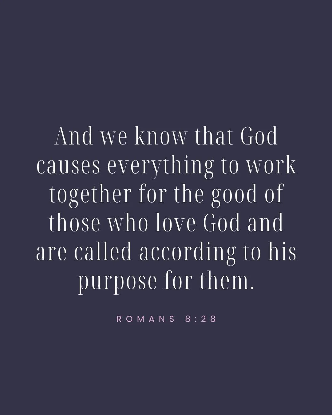 Sometimes we only see the confusion, the waiting or the disappointment in front of us. But this verse reminds us that God&rsquo;s work is often bigger than what we can currently understand.

Even in seasons that feel uncertain, God is still present, 