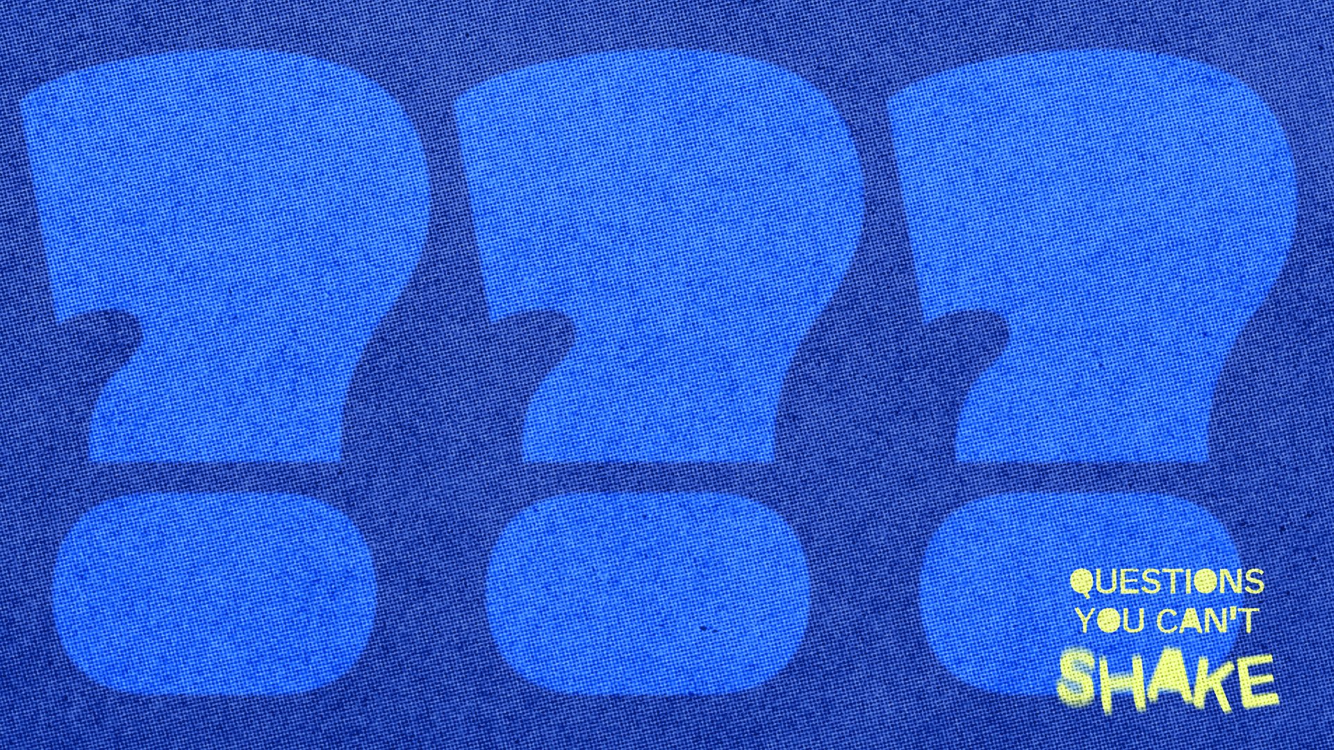 Questions You Can’t Shake | Week 1: Why is it so Hard to Forgive? - Vijay Krishnan