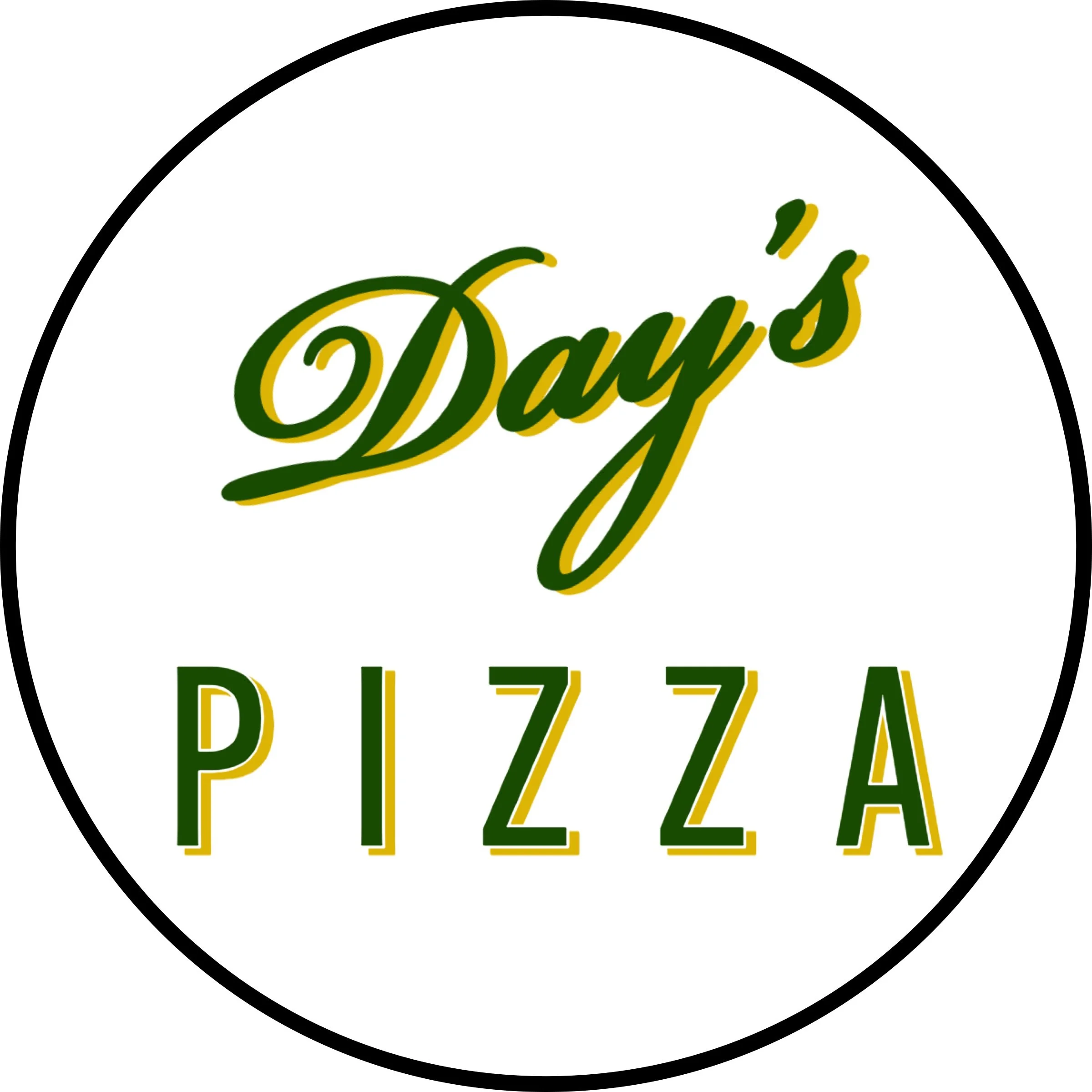 Day’s Pizza Naturally leavened with organic flour and tomatoes