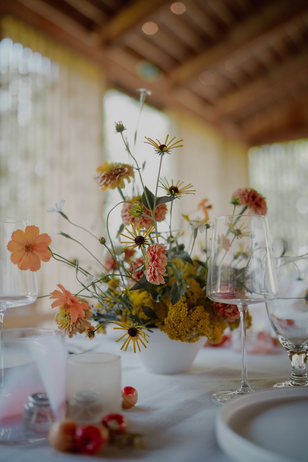 wildflower centerpiece