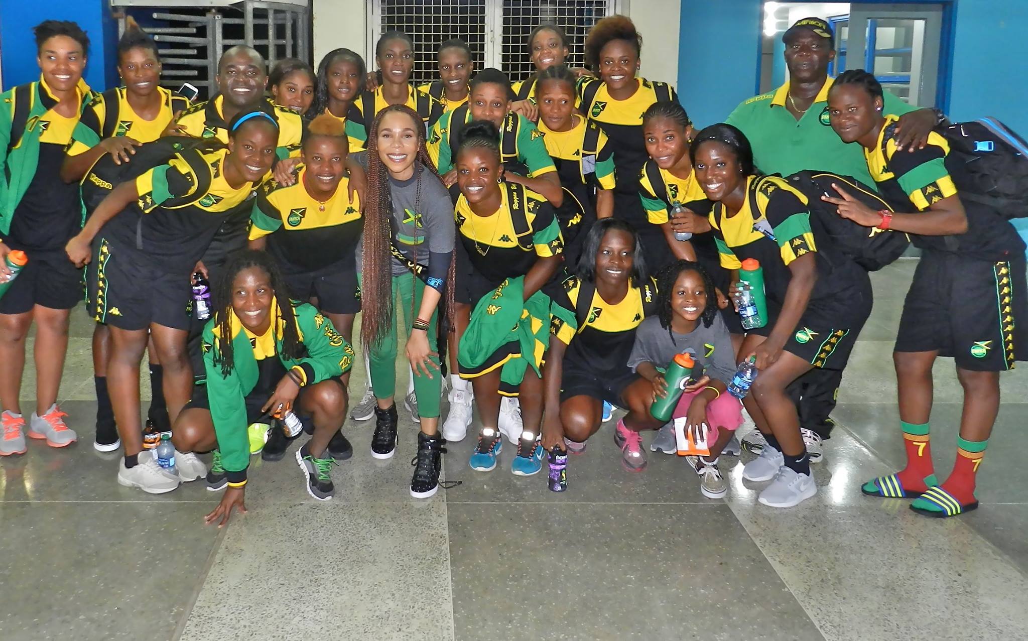 Cedella Marley, Ambassador to Jamaica's Womens Football Team, The Reggae Girlz!
