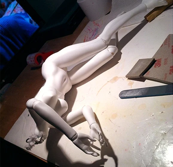 semi-finished prototype