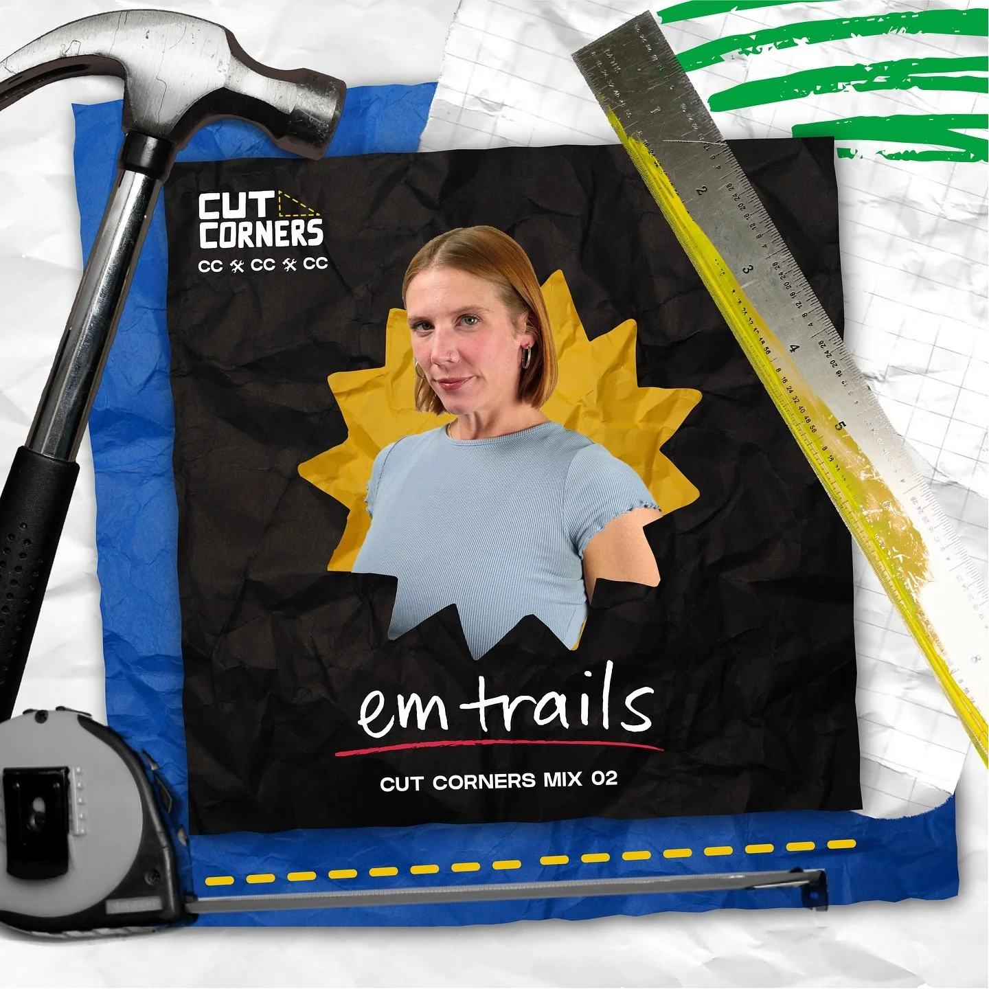 April clicks bring a May mix, and CC queen bee @em__trails is here to deliver. Debuting a wonky take on breaks, techno, and big-hearted house for her first residency mix, she&rsquo;s ready to sweat - are you?

Em Trails is the alter ego of founding r