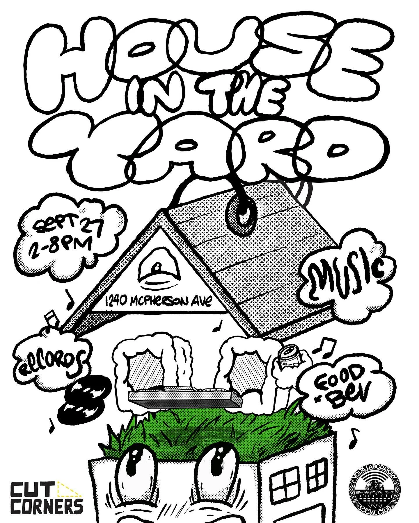 You asked, we cannot help but deliver. House in the Yard is back for our third year on McPherson Ave with our best buddies @vlscrecords! @eavstrut will be in full swing and we&rsquo;re doing our part by bringing all the steppers together for the best
