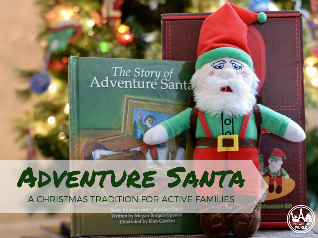 Do you ever wish you had more quality family time -and less hectic frenzy!- during the holidays? Adventure Santa to the rescue! Adventure Santa is a new Christmas tradition that helps keep active families acting together. Check out our experience and find out where to get your own Adventure Santa. Happy active holidays!