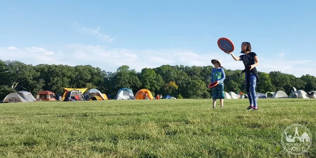 Allerton Park Family Campout yard games