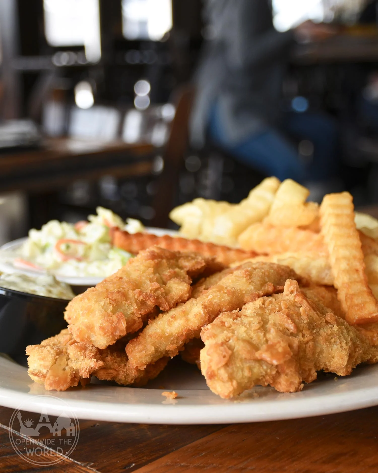 Muskegon, Michigan’s Bear Lake Tavern is popular with tourists and locals alike. Famous for their perch. #fishfry #openwidetheworld