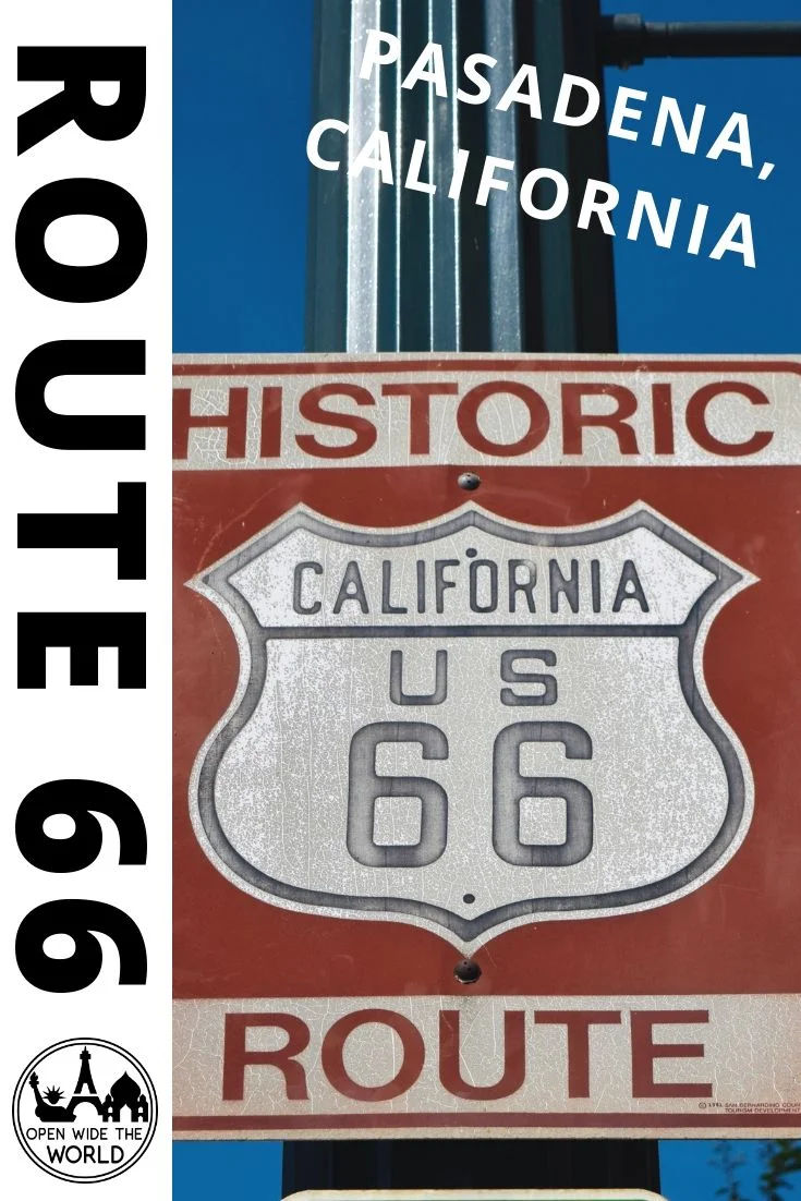 Spend a day along Route 66 in Pasadena, the Mother Road’s gateway to Los Angeles! #route66 #openwidetheworld