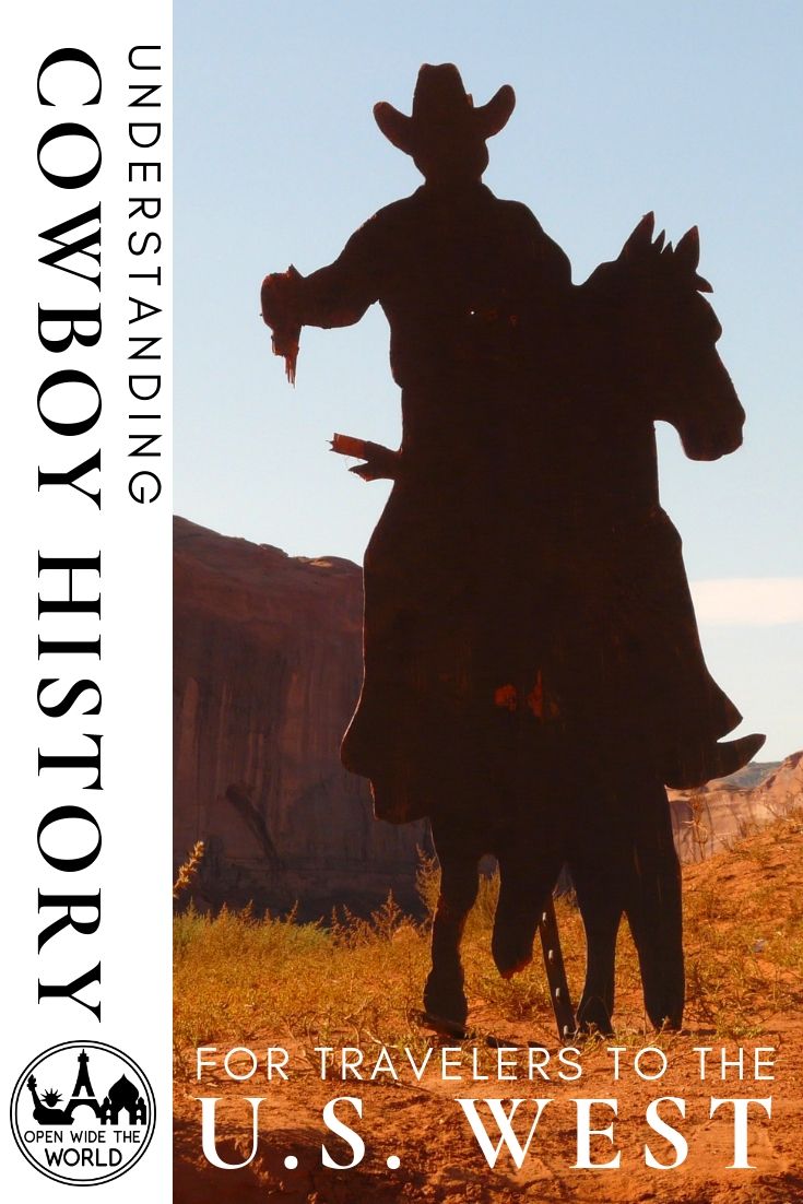 The American cowboy is part of our national collective identity. But how well do we truly know this almost mythical rider of the American frontier? Just in time for our family road trip Out West, we’re chucking out cowboy myth and legend and galloping into true American cowboys history. Saddle up and ride along! #cowboys #openwidetheworld