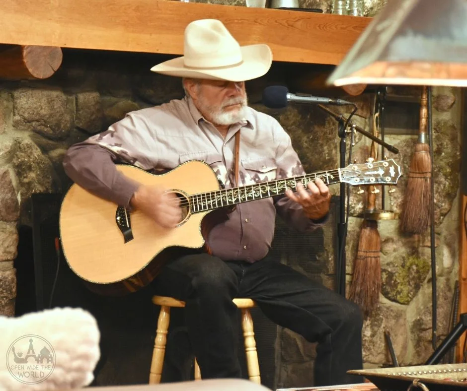 Cowboy songs and poetry presented by Ben, a lifelong local, brought history to life via a medium not encountered many places. Rawah Guest Ranch, Colorado