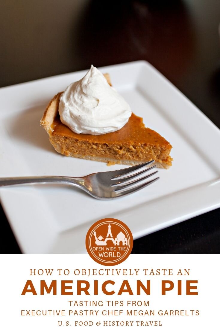 Apple pie. Cherry pie. Pumpkin pie. Pecan pie. To fully appreciate pies as the centerpiece of Americana, the technicalities of pie filling and pie crust must be understood. Executive Pastry Chef Megan Garrelts shares how to analyze pie recipes, taste and texture to truly understand what makes a perfect slice of American Pie. #pie #openwidetheworld
