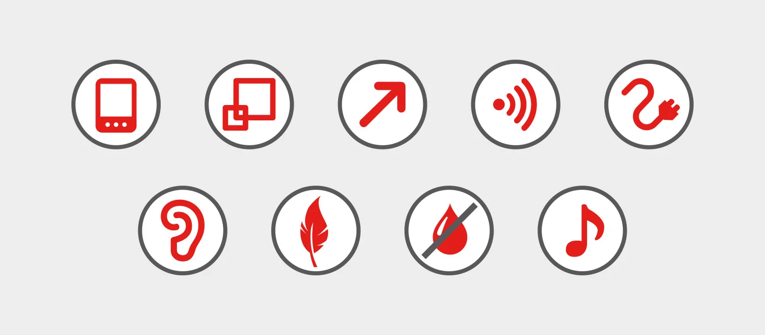 Product Feature Icons