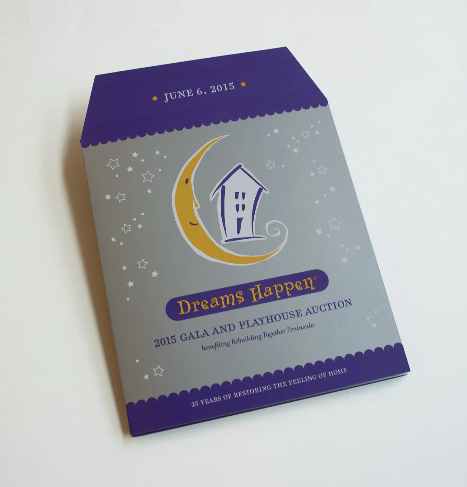 Dreams Happen 25th Anniversary Event Invitation