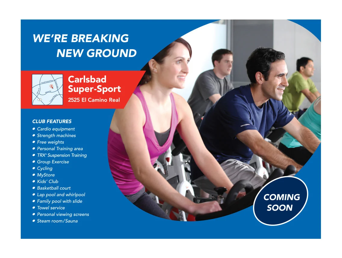 New Club Opening Sign