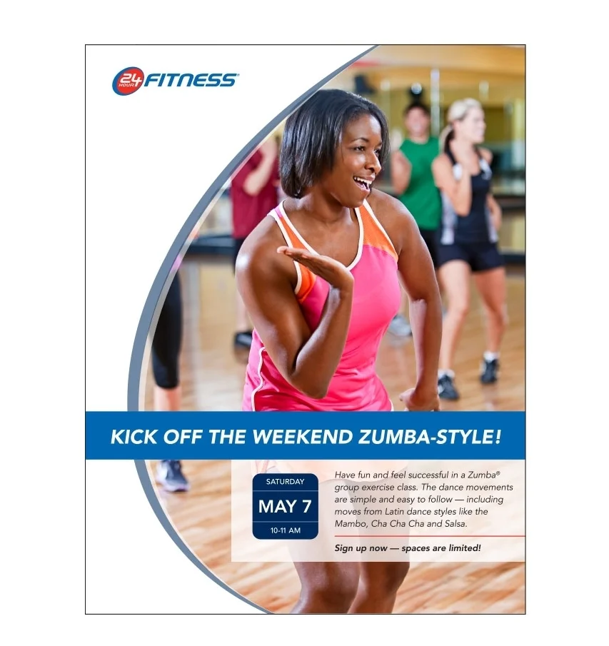 Group Exercise Poster