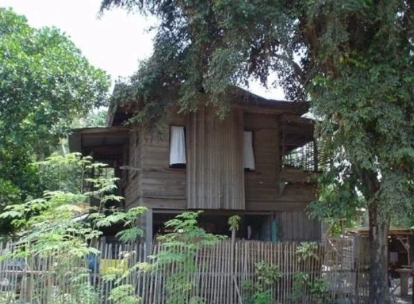  The Oliverio's old house where the school now stands.