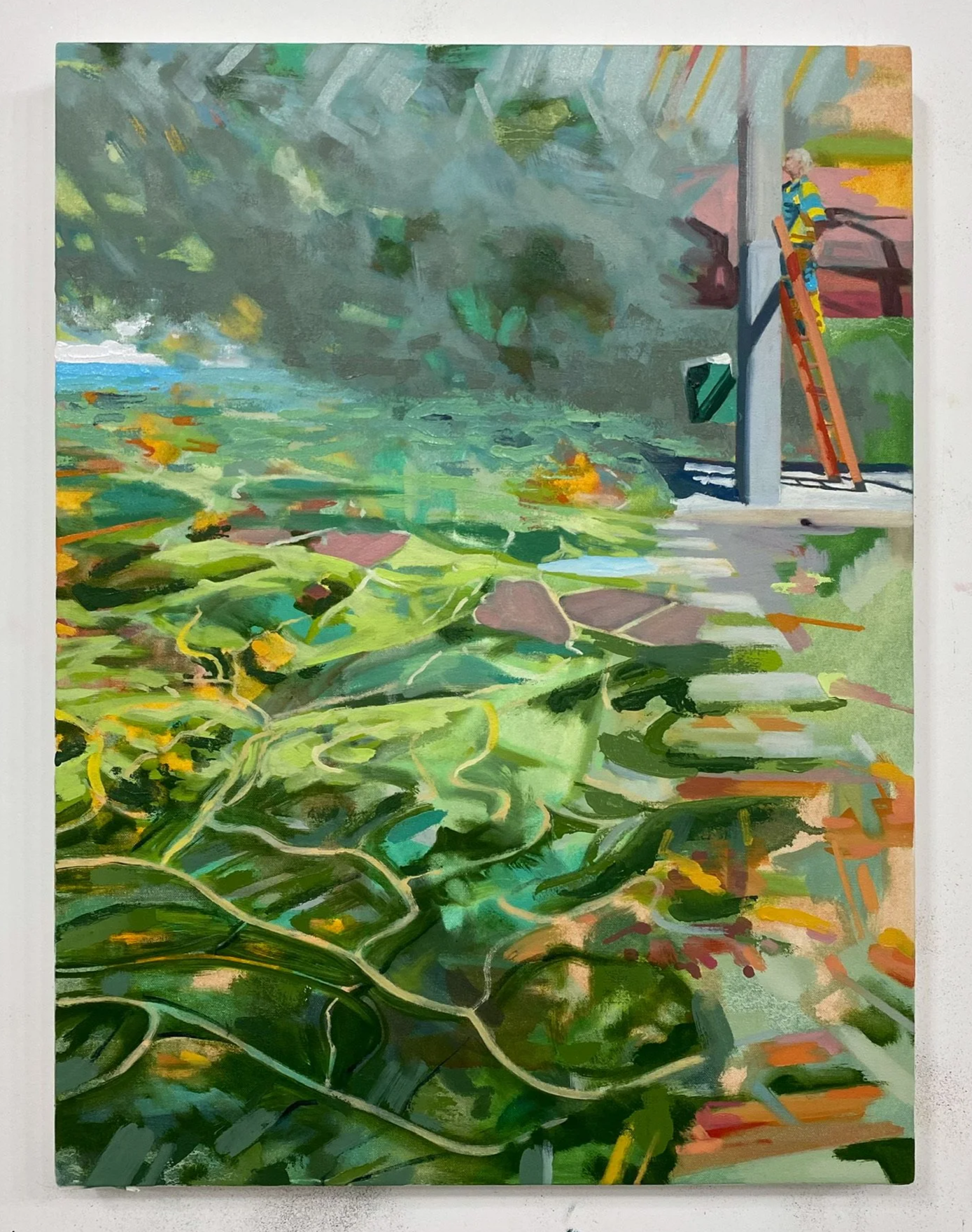Untitled (green ground)