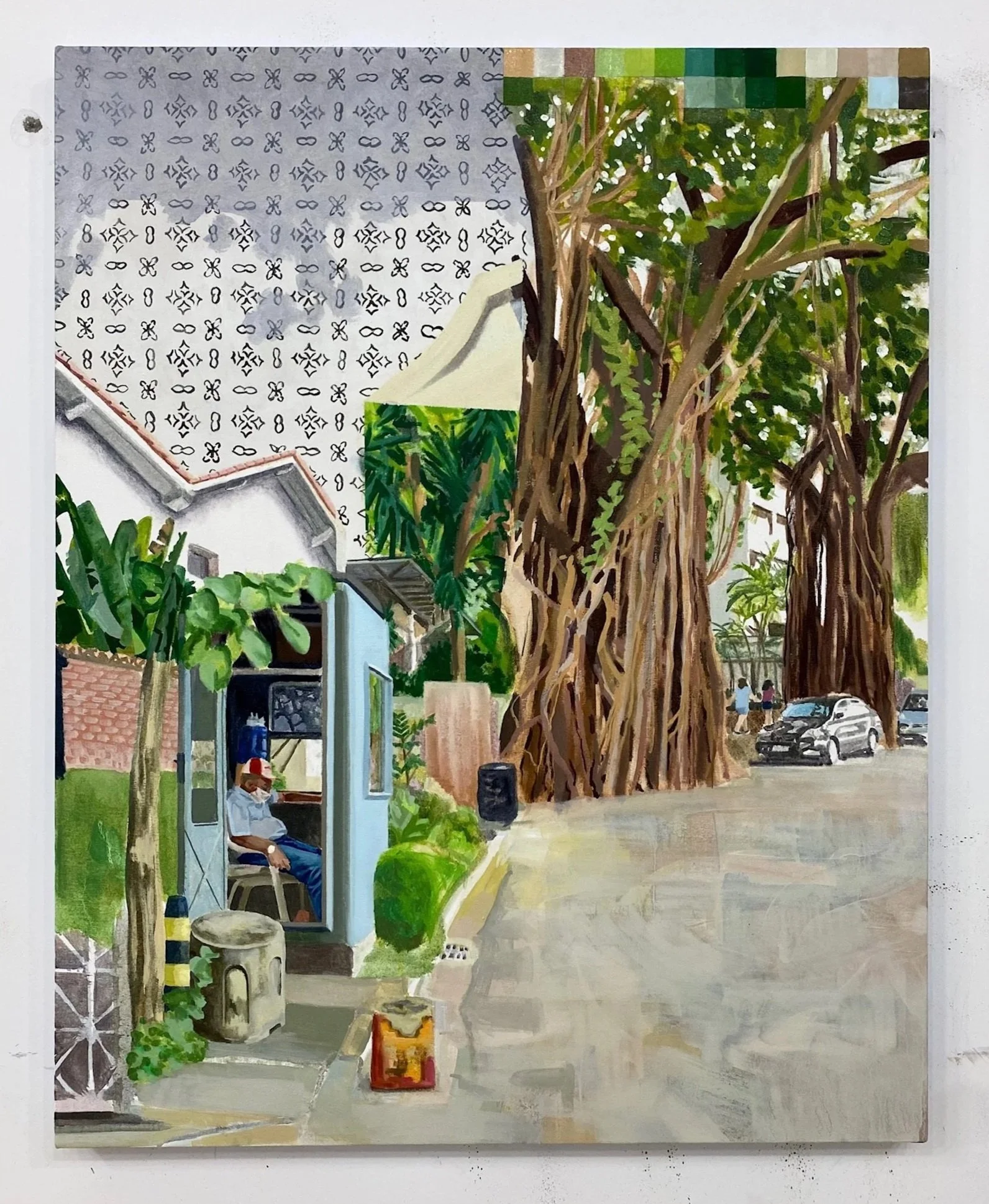 Latão de tinta (Paint tin with concrete)