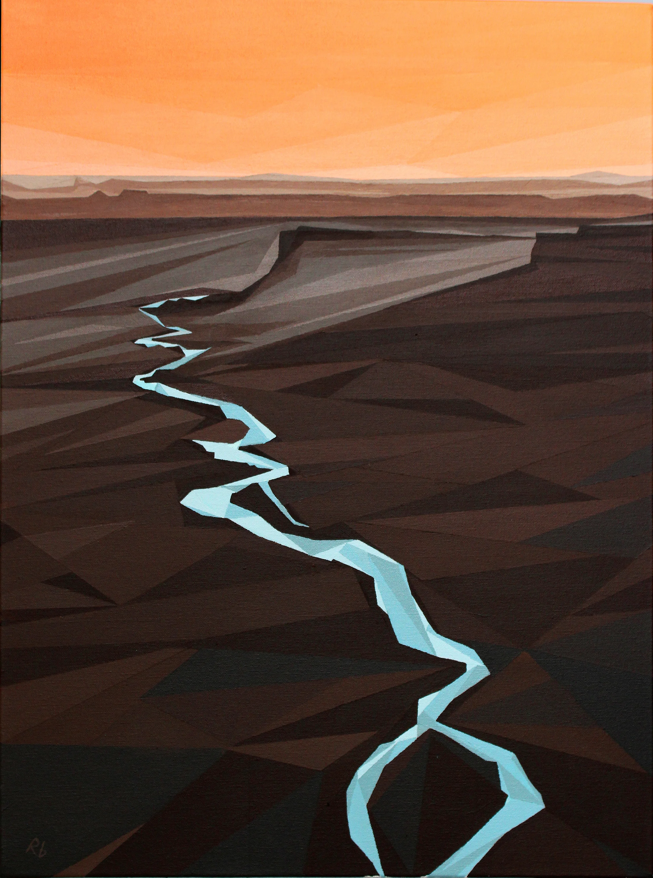 Sunset on the Colorado River