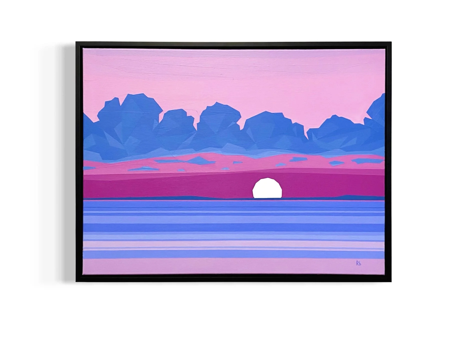 Sunset Off the Coast